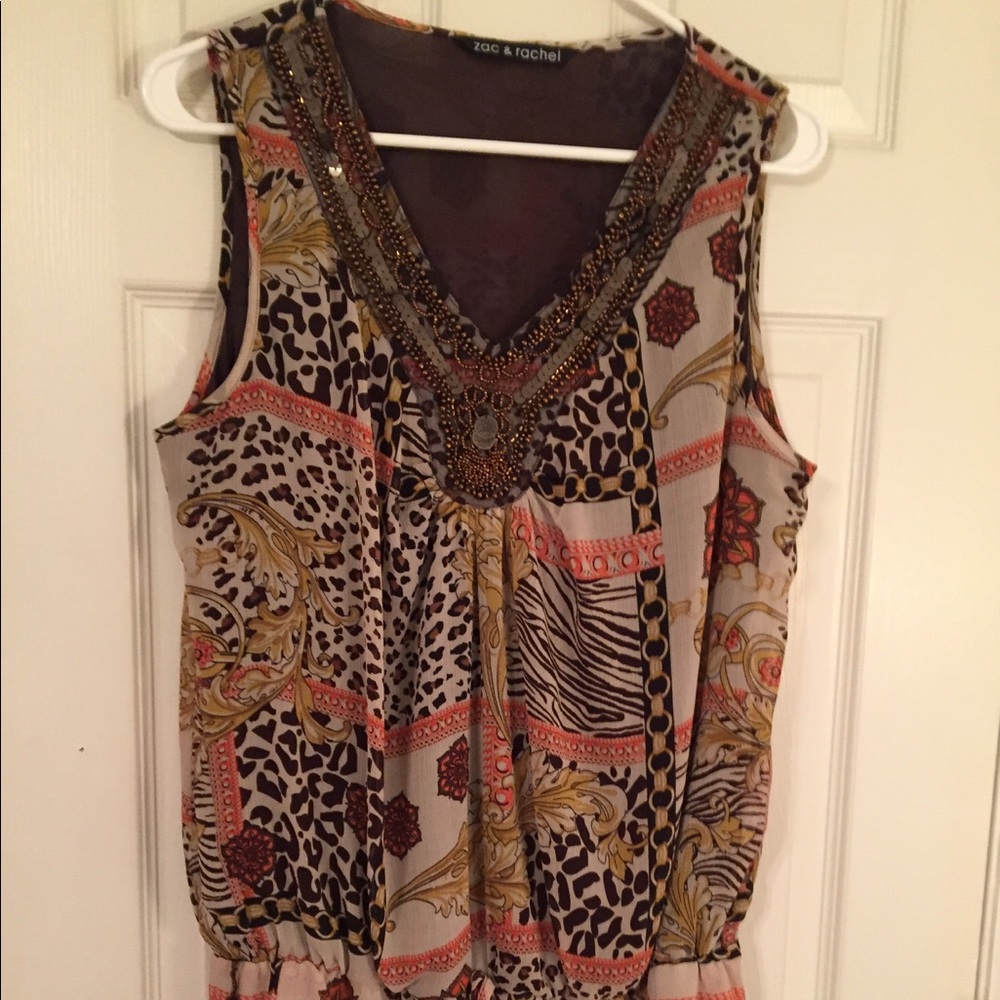 Zac and Rachel Lg sleeveless top